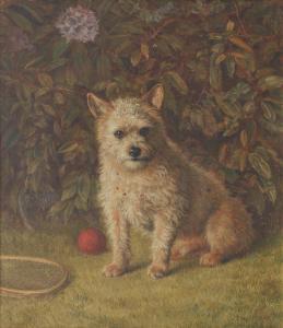 PATON Frank 1856-1909,Ballboy - A Terrier,1887,Bonhams GB 2023-11-08