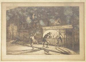 PATON Frank 1856-1909,Cheapside by Night,1884,Kidner GB 2009-04-30