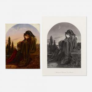 PATON Joseph Noel 1821-1901,Paolo and Francesca Da Ramini (two wo,1859,Rago Arts and Auction Center 2022-05-25