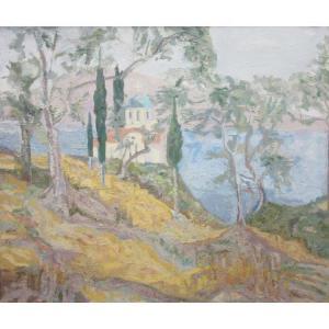 Patricia Kordas 1900-1900,Little Church Through the Trees,William Doyle US 2017-08-16