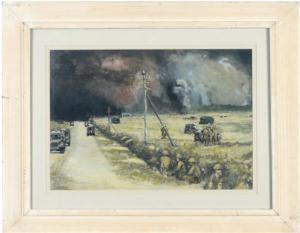 PATRICK James H 1911-1944,Soldiers waiting for their next command,Christie's GB 2009-01-14