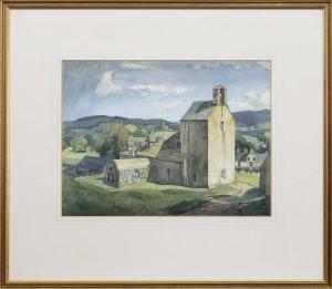 PATRICK James McIntosh 1907-1998,STOBO CHURCH (STOBO KIRK),1956,McTear's GB 2023-08-29