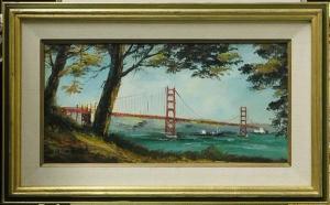 PATRICK,View of the Golden Gate Bridge,Clars Auction Gallery US 2007-10-06