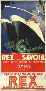 PATRONE Giovanni 1904-1963,Rex & Conte di Savoia / "Italia",1932,Aste Bolaffi IT 2021-03-18