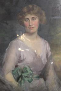 PATRY Edward 1856-1940,portrait of Miss Phyllis Pearce,1921,Reeman Dansie GB 2019-11-19