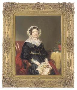 PATTERN William VanDyke 1800-1800,Portrait of a lady,Christie's GB 2007-01-10