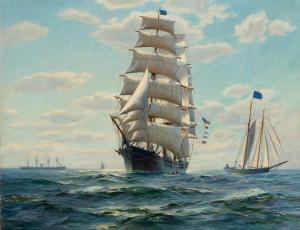 PATTERSON Charles Robert 1875-1958,The Ship "Henry B. Hyde",William Doyle US 2023-05-03