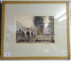 Patterson Edgar,Richmond Bridge,Smiths of Newent Auctioneers GB 2022-08-12