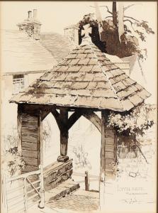 PATTERSON Frank 1871-1952,Lych Gate, Pulborough,Ewbank Auctions GB 2019-11-28