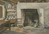 PATTERSON Robert M,A COTTAGE KITCHEN, COUNTY MAYO,1930,Sworders GB 2017-06-27