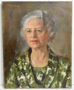 PATTISON Thomas William 1894-1983,Portrait of a Lady,Anderson & Garland GB 2023-09-07