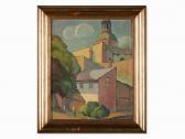 PATZWALD Herbert,St.-Nikolai-Church Spandau,1910,Auctionata DE 2016-10-14