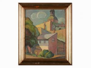 PATZWALD Herbert,St.-Nikolai-Church Spandau,1910,Auctionata DE 2016-09-24