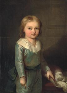 PAUELSEN Erik 1749-1790,A little boy in a green velour dress,Bruun Rasmussen DK 2023-09-18