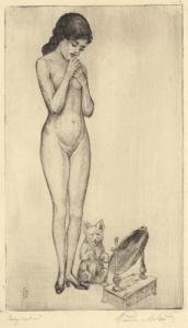 PAUER ARLAU Carl 1880-1953,Nude,Zezula CZ 2007-12-08