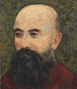 PAUL FERDINAND DIT DOCTEUR GACHET 1828-1905,Portrait d'homme Huile sur panneau,De Maigret 2019-07-02