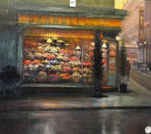 PAUL Florence 1900-1900,Flower Shop, Wigmore Street, London,Shapes Auctioneers & Valuers 2016-08-06