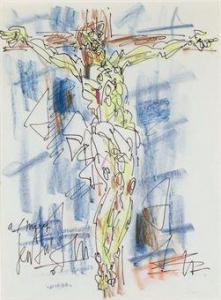 PAUL GEN 1895-1975,Le Christ en croix,1961,Christie's GB 2010-09-29