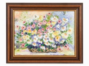 PAUL H,Floral Still Life in Basket,Auctionata DE 2015-08-21