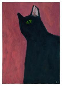 PAUL Housley 1964,One Eyed Cat,2018,Sotheby's GB 2022-12-20