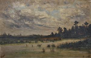 Pauli,A Tranquil River Landscape,20th Century,John Nicholson GB 2019-07-31