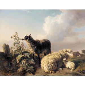 PAULIN Edmond Jean Baptiste 1848-1915,les moutons,Sotheby's GB 2002-10-29