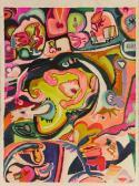 PAULL Nina,"Carnival Lion" (abstract),Jack Eubanks US 2011-03-26