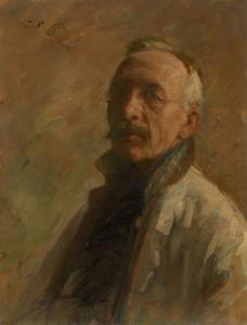 PAULSEN Julius 1860-1940,Autoportrait,1922,Artcurial | Briest - Poulain - F. Tajan FR 2019-04-16