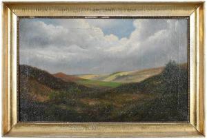 PAULSEN Sophus 1883-1935,Landscape with Clouds,1919,Brunk Auctions US 2022-05-19