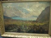 PAULY Erich Bogdanffy 1869-1918,Alpine Scene,Bonhams GB 2008-10-16