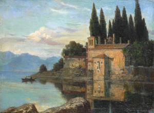 PAULY Erich Bogdanffy 1869-1918,Italienische Landschaft,Wendl DE 2018-06-21