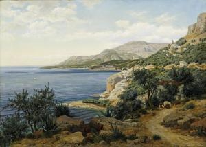 PAULY Franz 1837-1913,On the Italian coast,Van Ham DE 2011-05-13