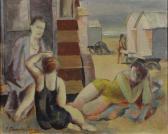Pauwels Gaston 1897-1993,A la plage,1931,Campo & Campo BE 2023-10-24