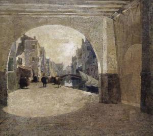 PAVAN Angelo 1893-1945,Sottoportico,Fidesarte IT 2008-09-28