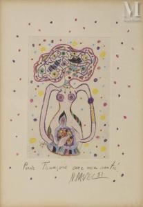 PAVEL-LAKTIONOFF Natacha 1946,Femme dénudée,1981,Millon & Associés FR 2024-02-14