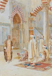 PAVESI Petro 1800-1800,Prayers in the mosque,Bonhams GB 2009-03-10