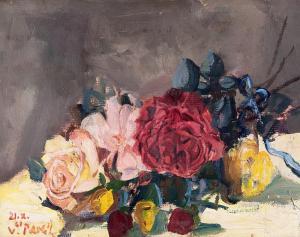 PAVLIK Vaclav 1901-1966,Bouquet,1961,Vltav CZ 2023-12-14