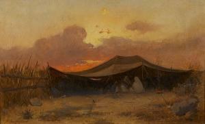 Pavlos Prossalentis 1857-1894,An Arab encampment,Sotheby's GB 2008-05-20