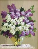 PAVLOV Eugene 1950,Bouquet de lilas,Gautier-Goxe-Belaisch, Enghien Hotel des ventes FR 2013-07-07
