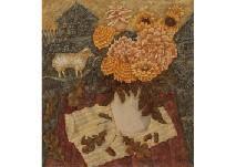 PAVLOVA VERA 1952,Flower and sheep,2005,Mainichi Auction JP 2018-11-10