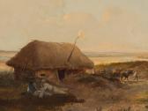 PAVLOVICH POPOV Aleksander 1800-1800,Landscape with Figures,1861,Auctionata DE 2016-04-01