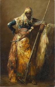 PAVY Philippe 1877-1887,The Warrior,1881,Sotheby's GB 2022-03-29