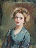 PAWLISZAK Waclaw 1866-1905,Portret kobiety,Rempex PL 2019-05-29