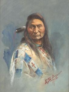 PAXSON Edgar Samuel 1852-1919,Chief Joseph,1905,Jackson Hole US 2023-09-16