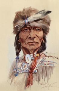 PAXSON Ethel Easton 1885-1982,Cree from the North,1913,Bonhams GB 2019-02-08