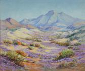 PAXTON William Arthur 1873-1965,Palm Springs Desertscape,Burchard US 2020-04-19