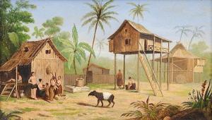 PAYEN Antoine A.J 1785-1853,Companion Pieces: Javanese Landscapes,Stahl DE 2015-02-28