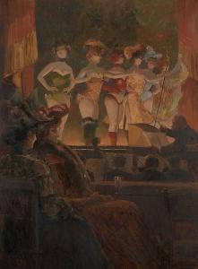 PAYEN Georges 1800-1900,Danseuses de cabaret,Artcurial | Briest - Poulain - F. Tajan FR 2016-01-20