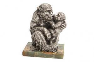 PAYEN H,Two monkeys,John Moran Auctioneers US 2020-10-21