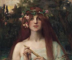 PAYMAL AMOUROUX Blanche 1860-1910,A nymph,Christie's GB 2016-01-20